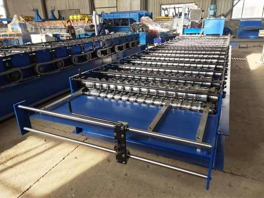 Rotolo ondulato galvanizzato del tetto che forma macchine spessore di 0,3 - 0,8 mm