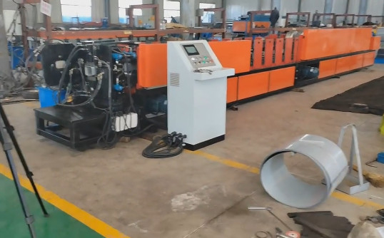 Rotolo automatico completo del tubo dell'incanalamento che forma alta efficienza a macchina