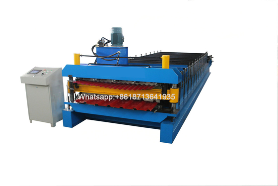 rotolo di doppio strato 7.5kw che forma GI PPGI 25m/Min Anti Rusty della macchina