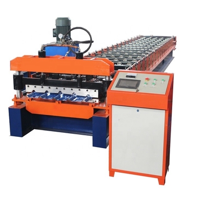 Tipo 5 rotolo del trapezio di Rib Hydraulic Cutting Roof Tile che forma controllo dello SpA della macchina