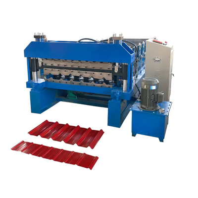 Rotolo di doppio strato 7.5KW che forma macchina per lo strato lungo del tetto di portata multifunzionale