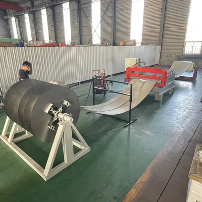 8 automatici - linea controllo di lunghezza di 15m/Min Steel Coil Cut To dello SpA di 15kw