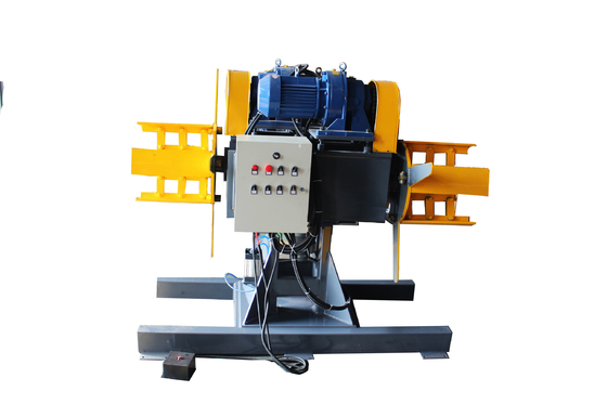 Linea automatica Decoiler elettrico che forma testa Decoiler dell'impilatore della macchina la doppia
