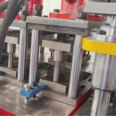 V Frame Racking Beam Pallet Rack Roll Forming Machine Controllo PLC