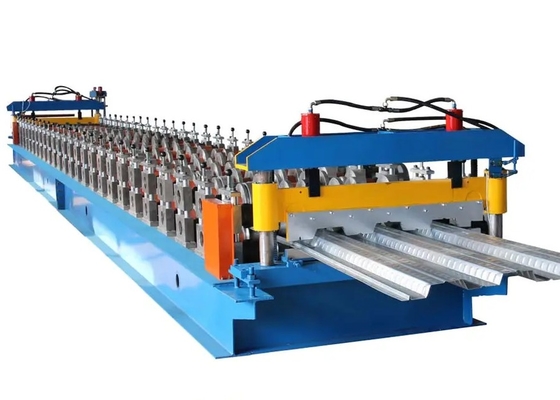 Macchina di formazione automatica di rotoli per pavimenti in acciaio ad alta precisione