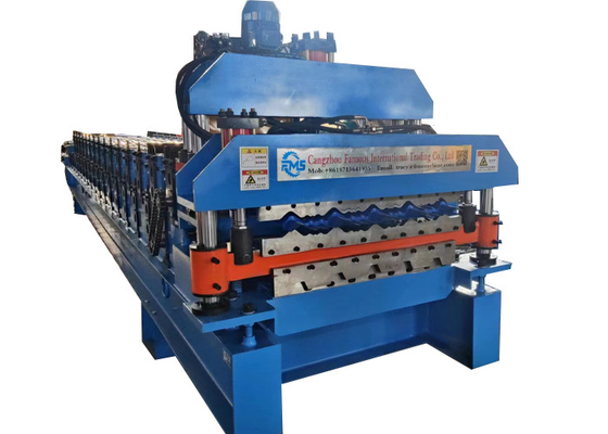 5t Chrome duro ricoperto laminano a freddo la formazione di doppio strato della macchina per l'acciaio galvanizzato