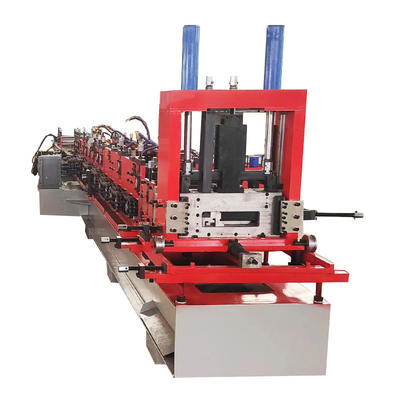 Sistema di controllo PLC Cz Purlin Machine Cr12mov Lama di taglio 3.5t Peso
