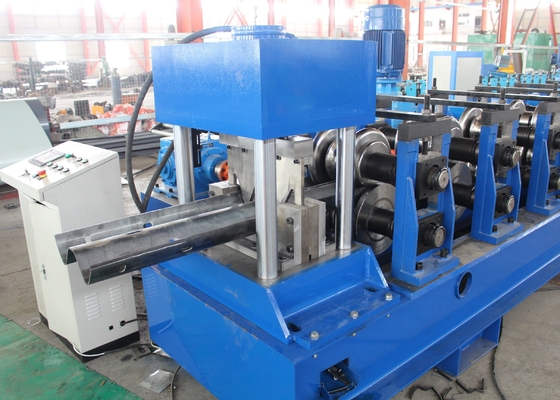 Alte prestazioni Custom Steel Crash Barrier W Beam 2 Wave Highway Guardrail Roll Forming Machine