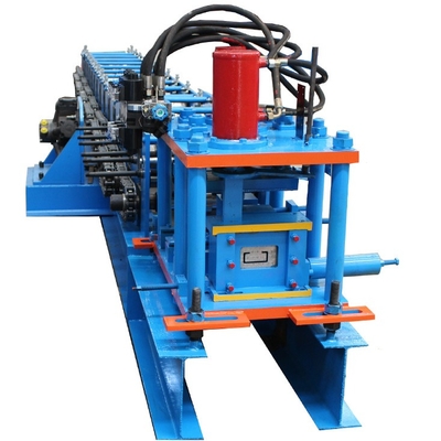 C U Canale Acciaio C Cornice Purlin Roll Forming Machine Alta Velocità