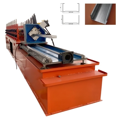 Drywall Stud Track Roll ex acciaio 50mm 75mm 100mm CD UD CW UW Profile Drywall Cold Roll Forming Machine con personalizzazione