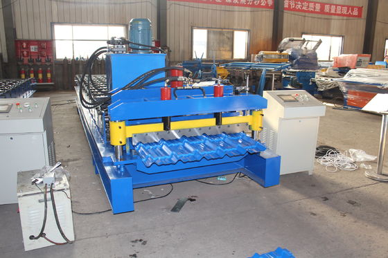 380v 50hz 2025 nuovo design Personalizzazione Galvalume Roof Panel Roll Forming Machine Plc