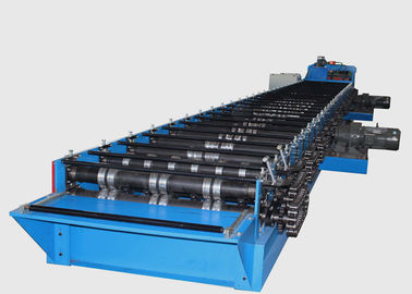 13 stazioni Alta velocità pavimento Deck Roll Forming Machine 70 mm diametro del rullo