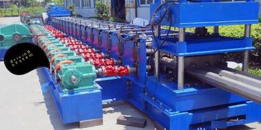 2024 Prezzo di fabbrica PLC 80mm Roller Diametro Autostrada Guardrail Forming Machine