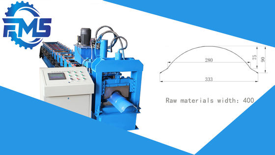 Macchina di Ridge Shape Roof Roll Forming della rientranza del semicerchio