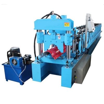 controllo automatico del Plc della macchina di Ridge Cap Metal Tile Forming del semicerchio di 0.25mm