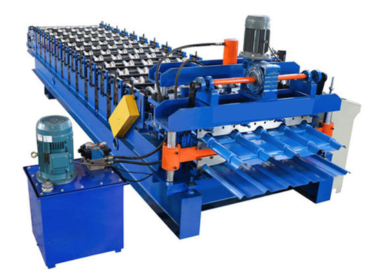 Doppio strato ondulato di Ibr 1220mm che copre il rotolo dello strato che forma macchina