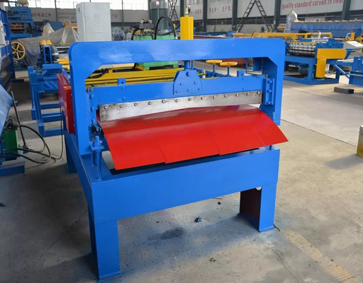 Controllo tagliente di piastra metallica del Plc della macchina d'acciaio 0.8mm automatica piena della taglierina