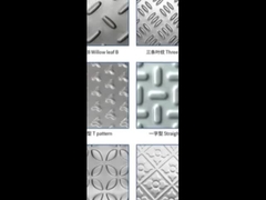 Lamiere in acciaio metallico Piastra in acciaio Motivo a scacchiera diamantata Livellamento Macchina per goffratura